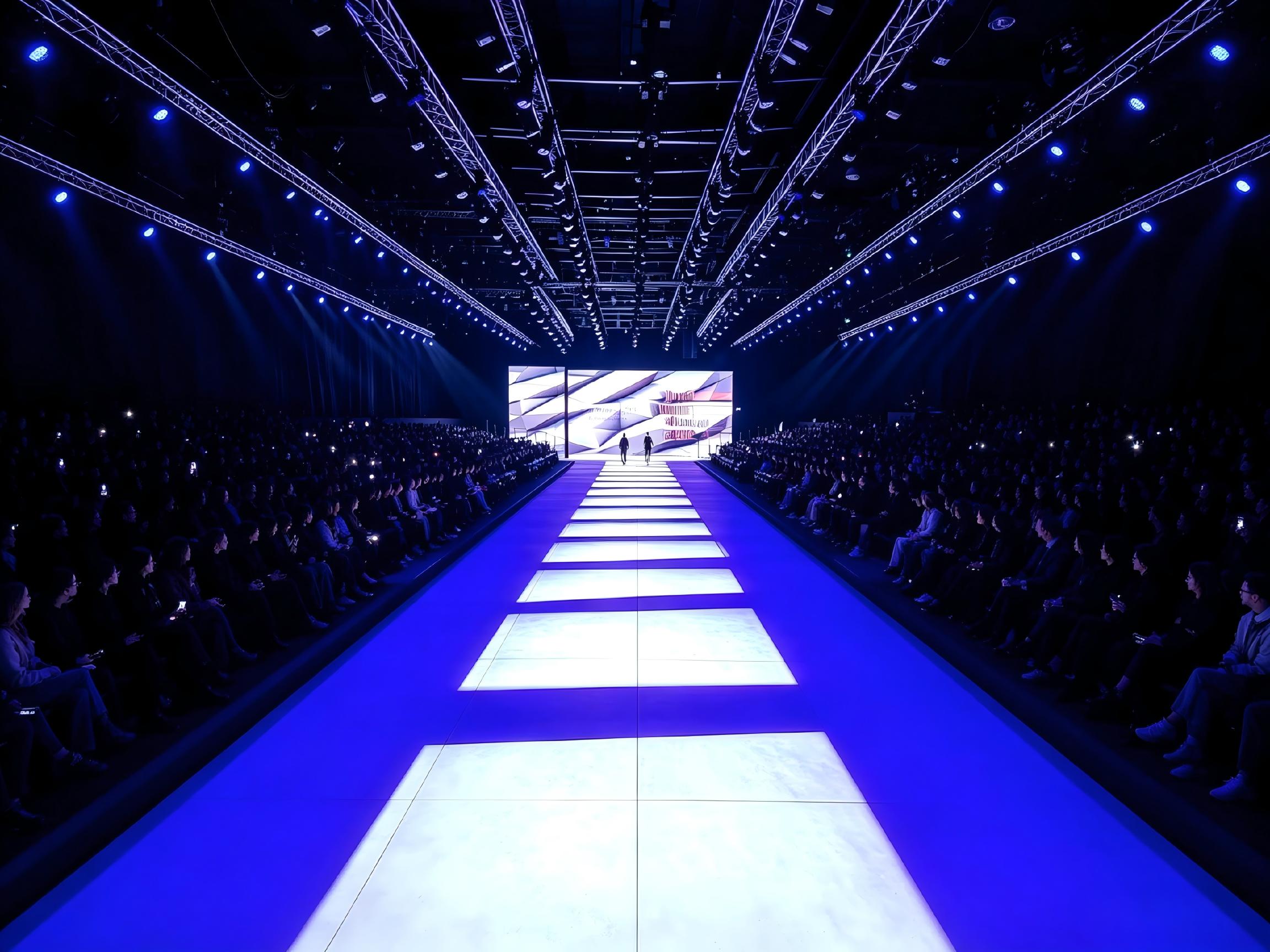 Precision beam shaping — Kingbird Lighting Leko profile lights on the runway.